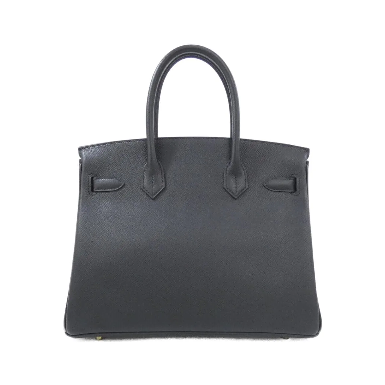 HERMES 041701CC Handbag Epsom Black Epsom Leather - Thumbnail 2