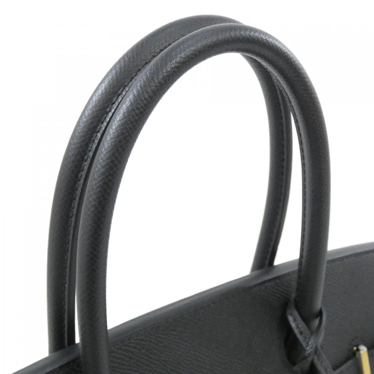HERMES 041701CC Handbag Epsom Black Epsom Leather - Thumbnail 5