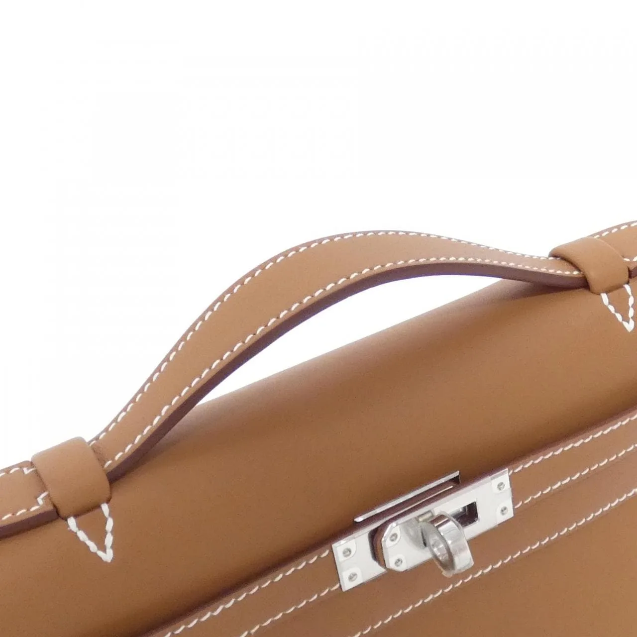 HERMES 049417CK Handbag Swift Gold Swift Leather - Thumbnail 4