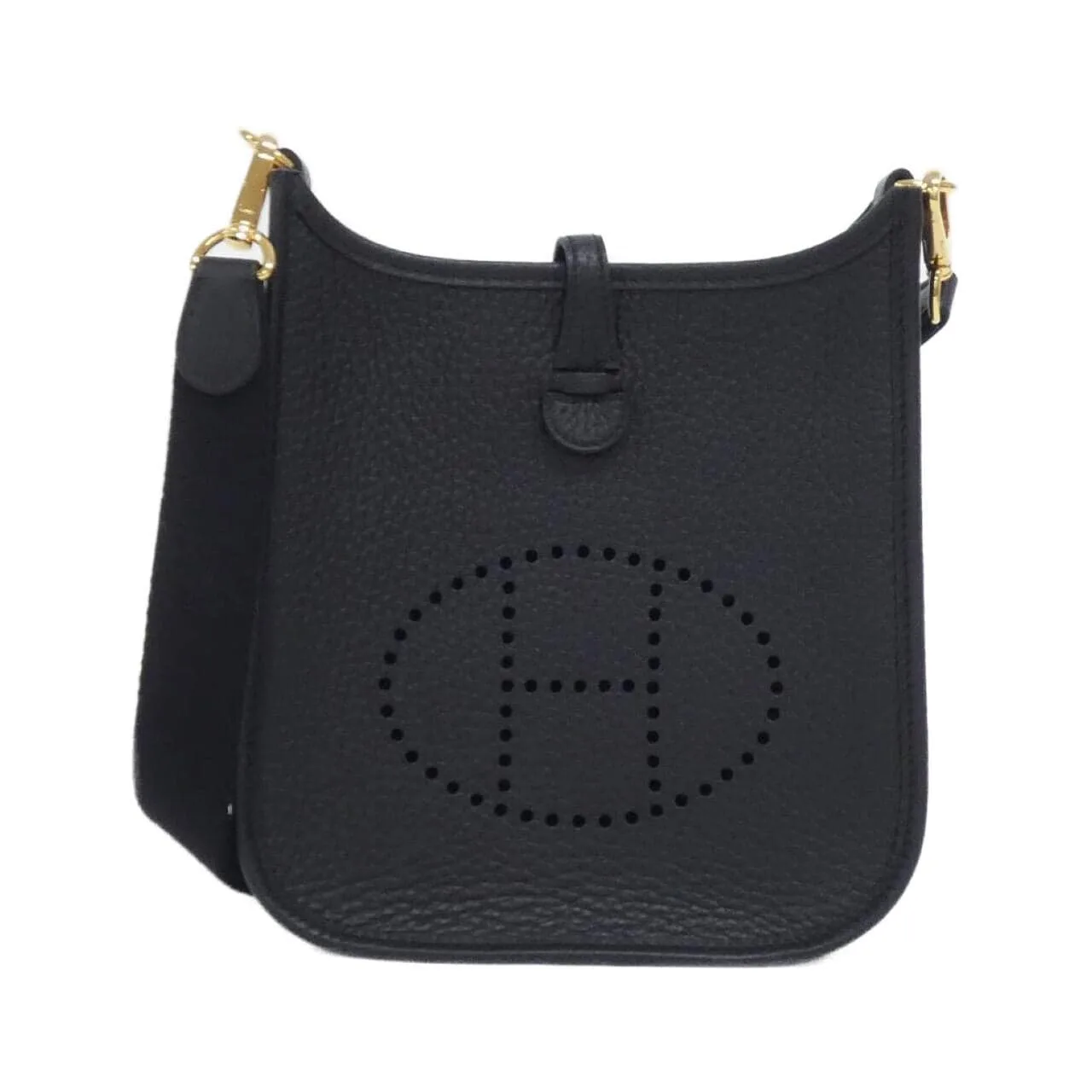 HERMES 069426CC Shoulder Clemence Black