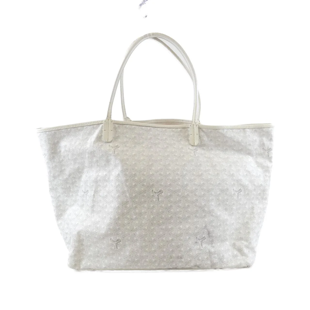 GOYARD Saint Louis AMA LOUIS GM Tote Canvas White