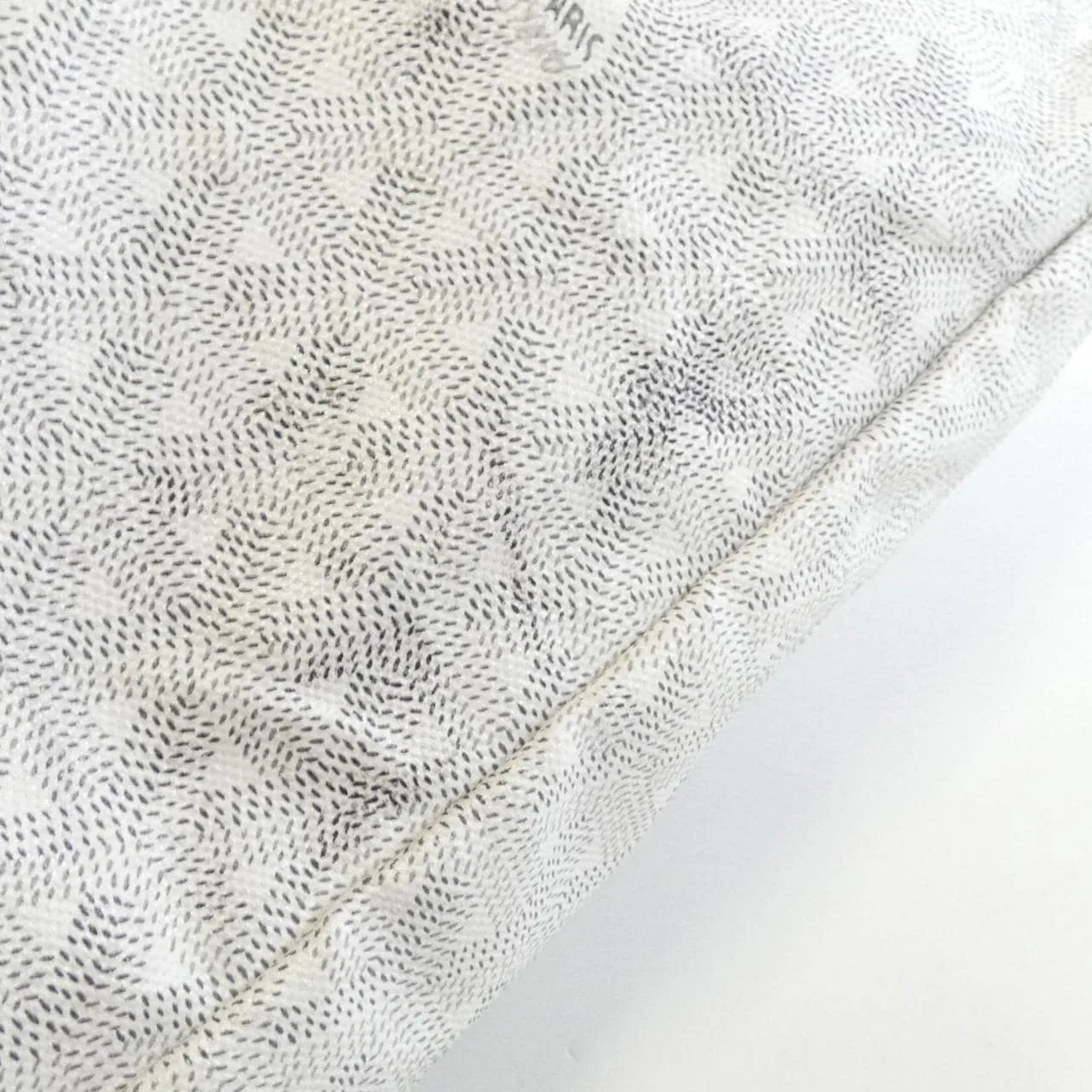GOYARD Saint Louis AMA LOUIS GM Tote Canvas 白色 帆布 中古品B - 縮圖 4