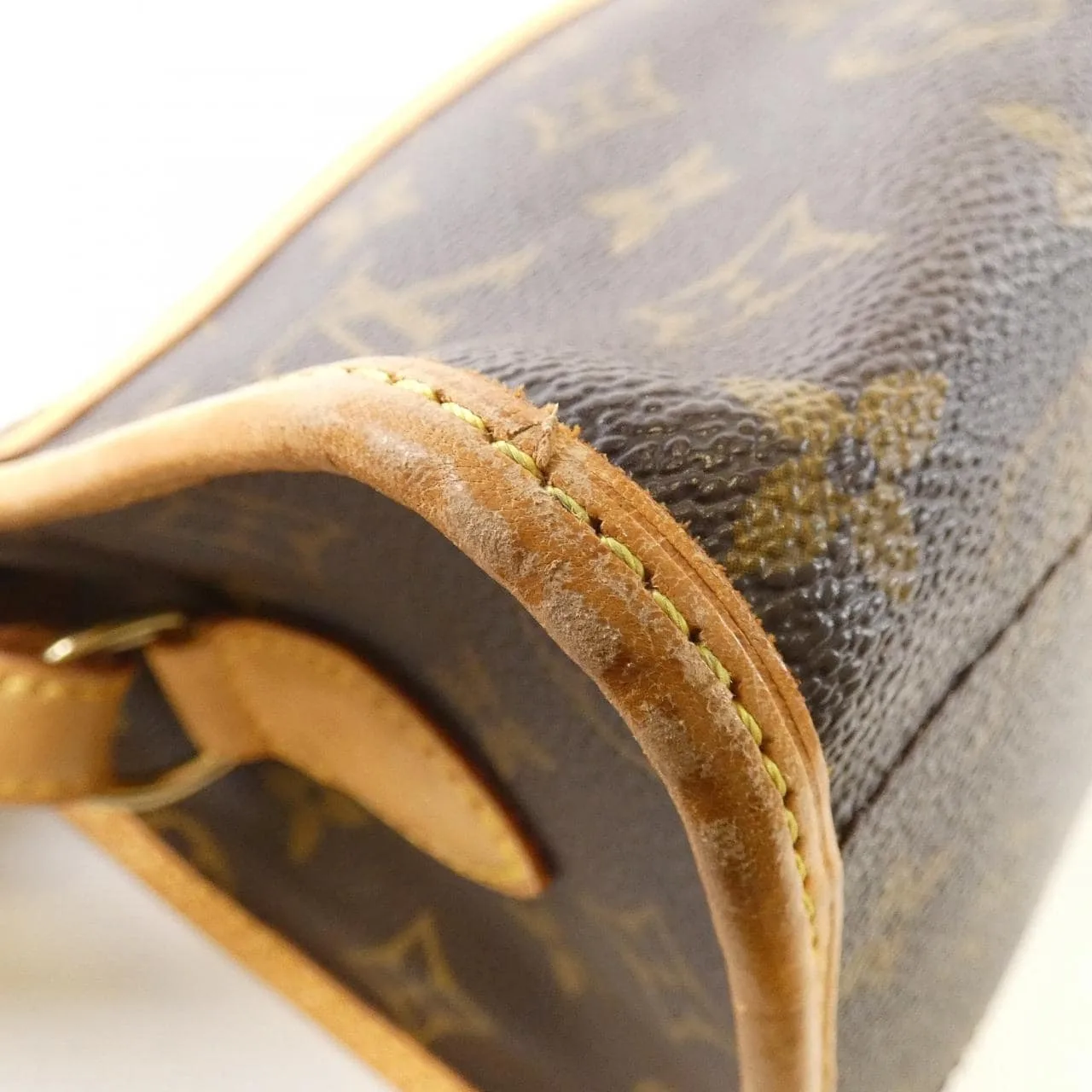 LOUIS VUITTON M40008 Shoulder Monogram Black Monogram Rank B - Thumbnail 2