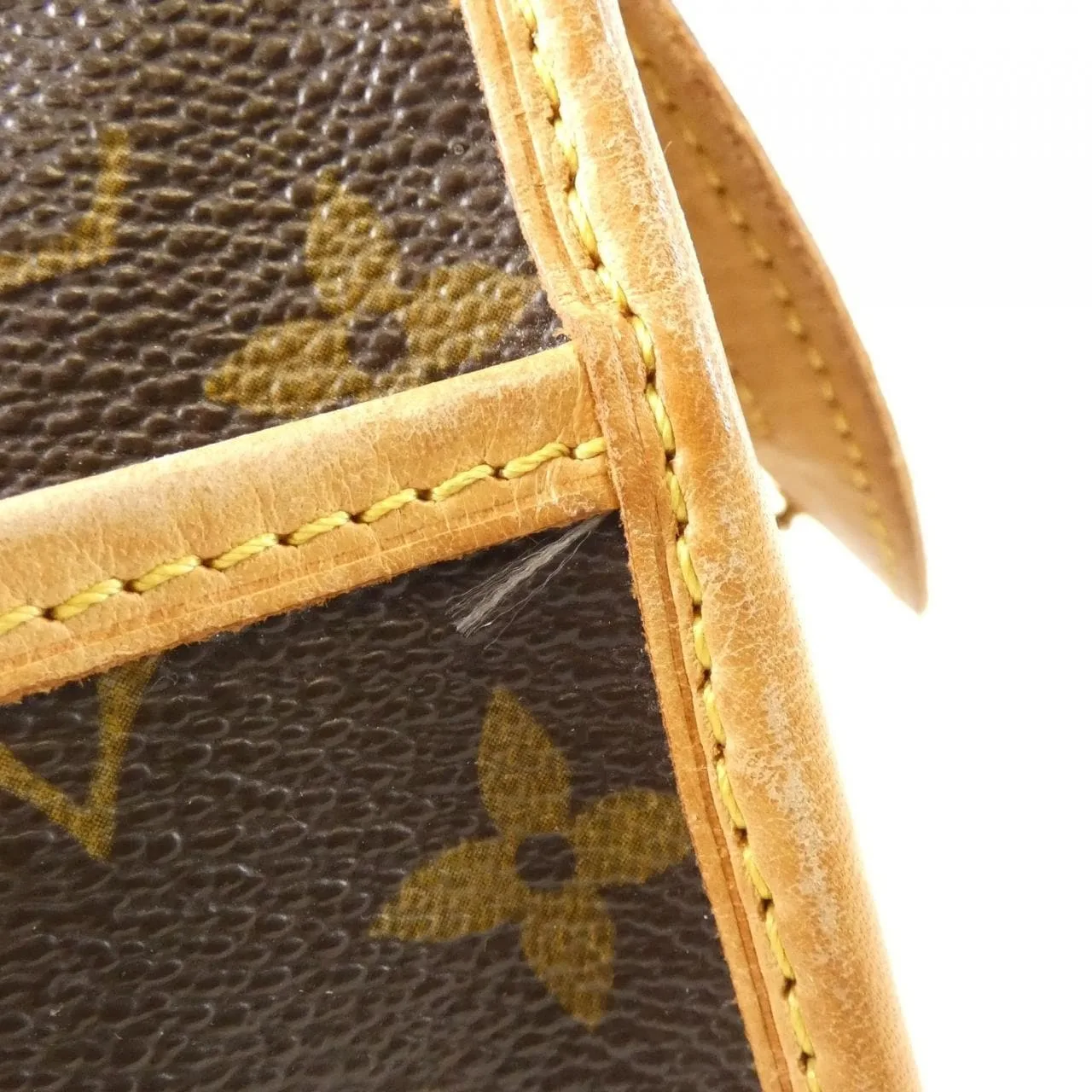 LOUIS VUITTON M40008 Shoulder Monogram Black Monogram Rank B - Thumbnail 4