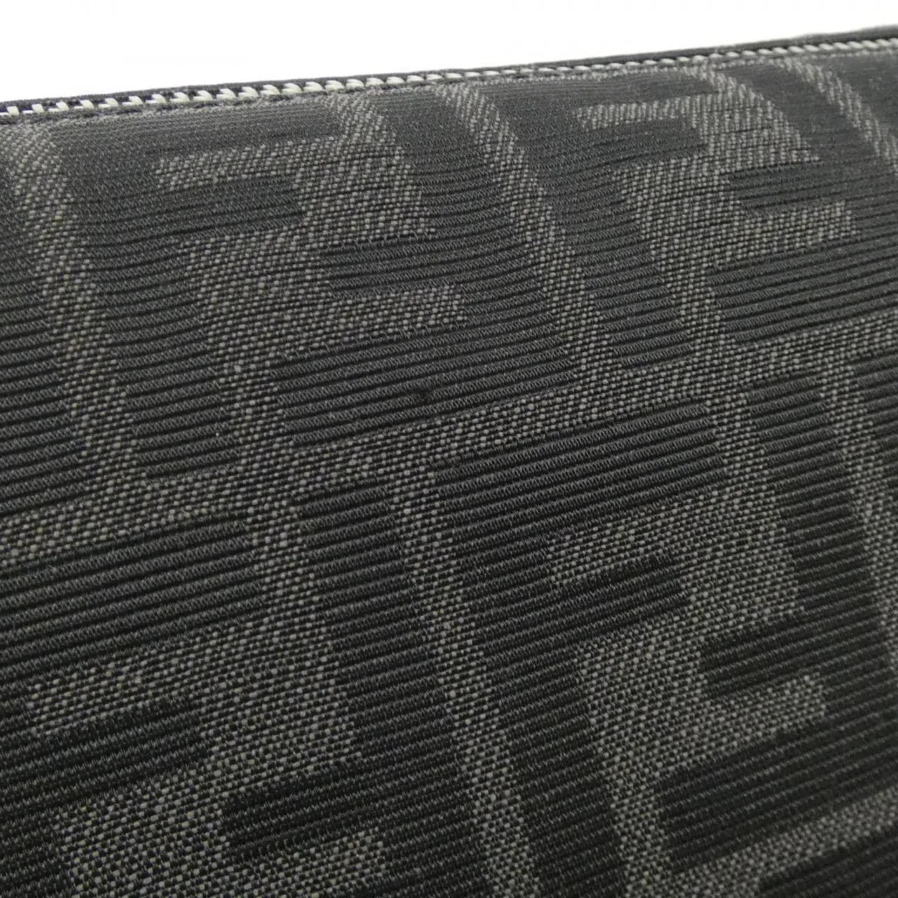 FENDI Baguette 7VA526 AG0M Belt Canvas 黑色 帆布 中古品A - 縮圖 6