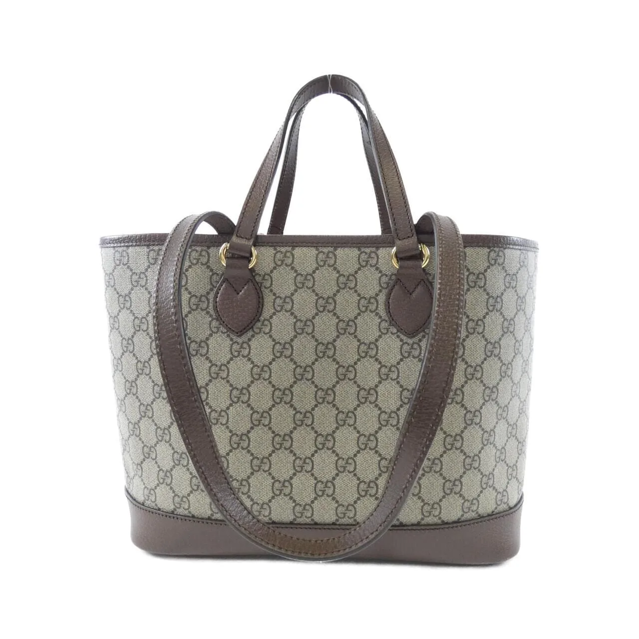 GUCCI Ophidia 765043 K9GSG 手提包 帆布 黑色 帆布 中古品B - 縮圖 2