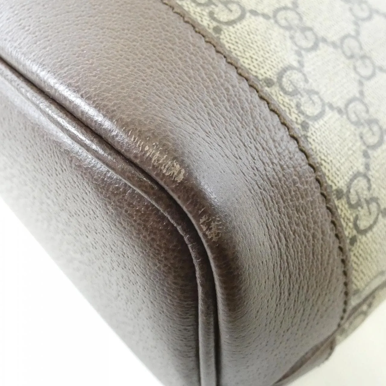GUCCI Ophidia 765043 K9GSG 手提包 帆布 黑色 帆布 中古品B - 縮圖 3