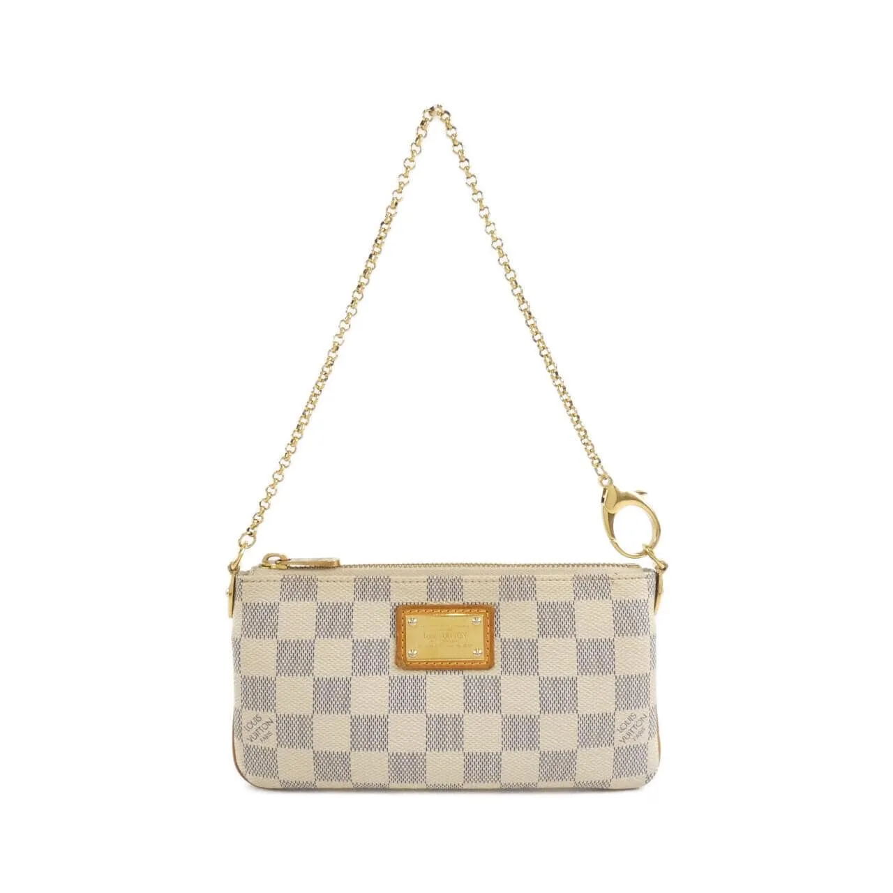 LOUIS VUITTON Pochette N60027 Pochette Damier Black