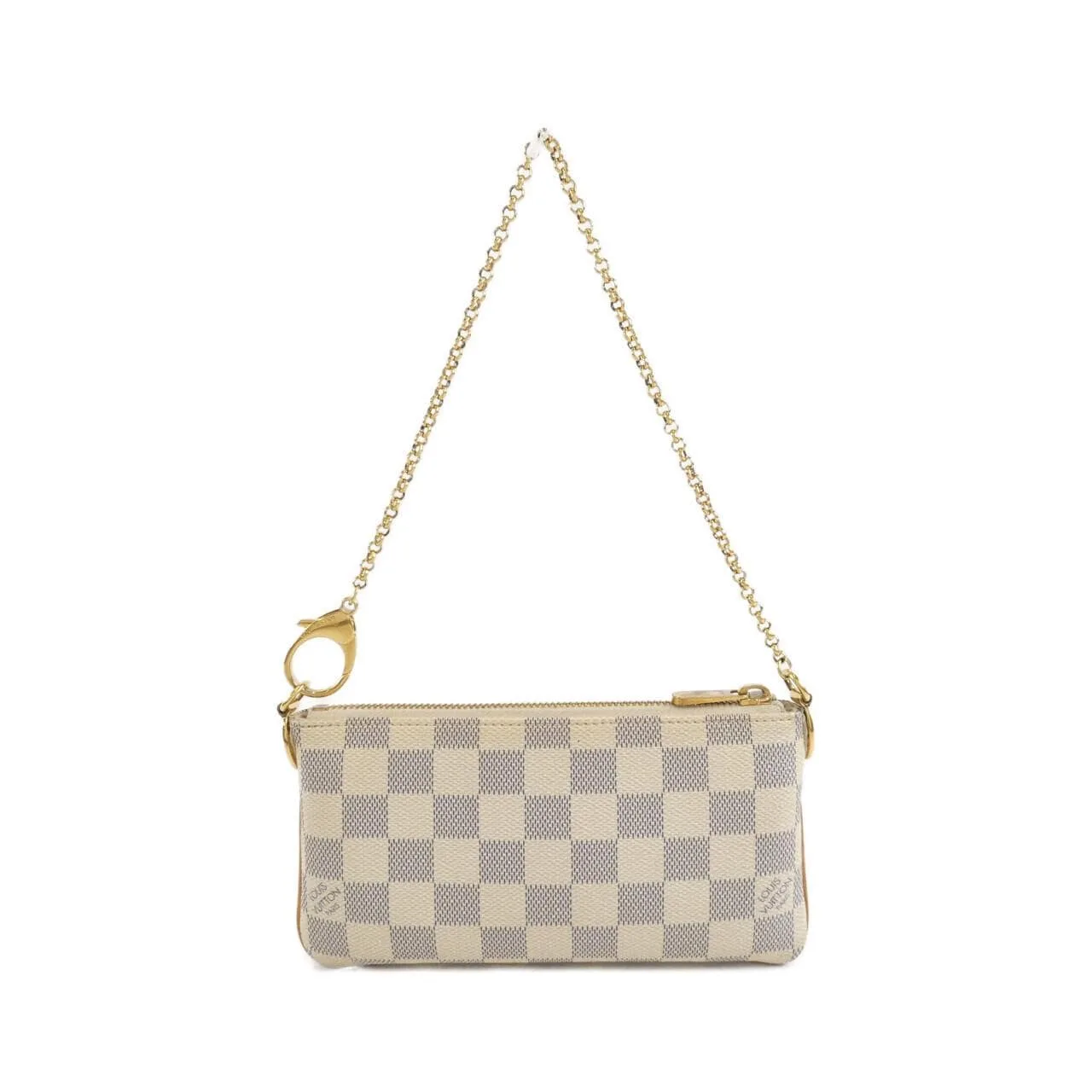 LOUIS VUITTON Pochette N60027 Pochette Damier Black Damier Rank B - Thumbnail 2