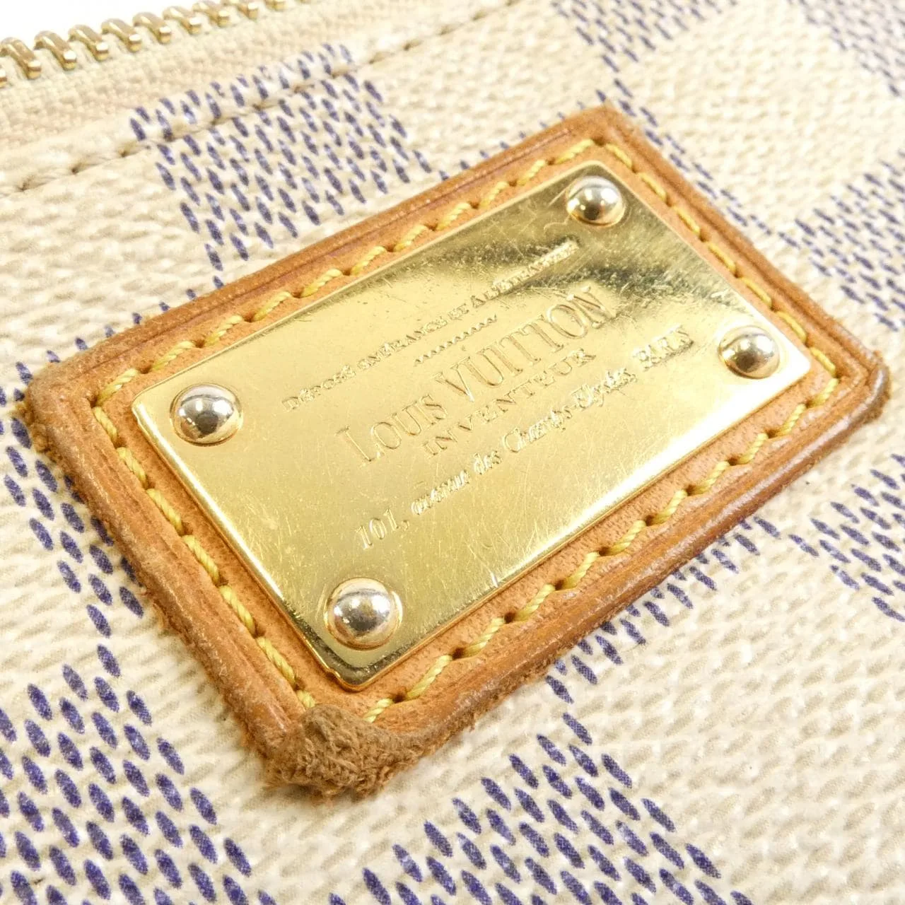 LOUIS VUITTON Pochette N60027 Pochette Damier Black Damier Rank B - Thumbnail 4
