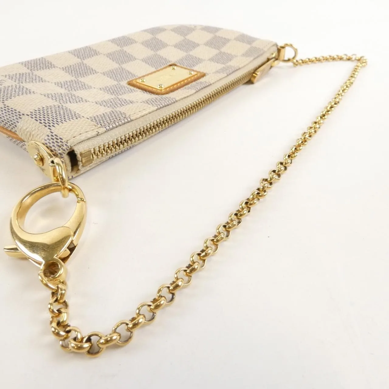 LOUIS VUITTON Pochette N60027 Pochette Damier Black Damier Rank B - Thumbnail 7