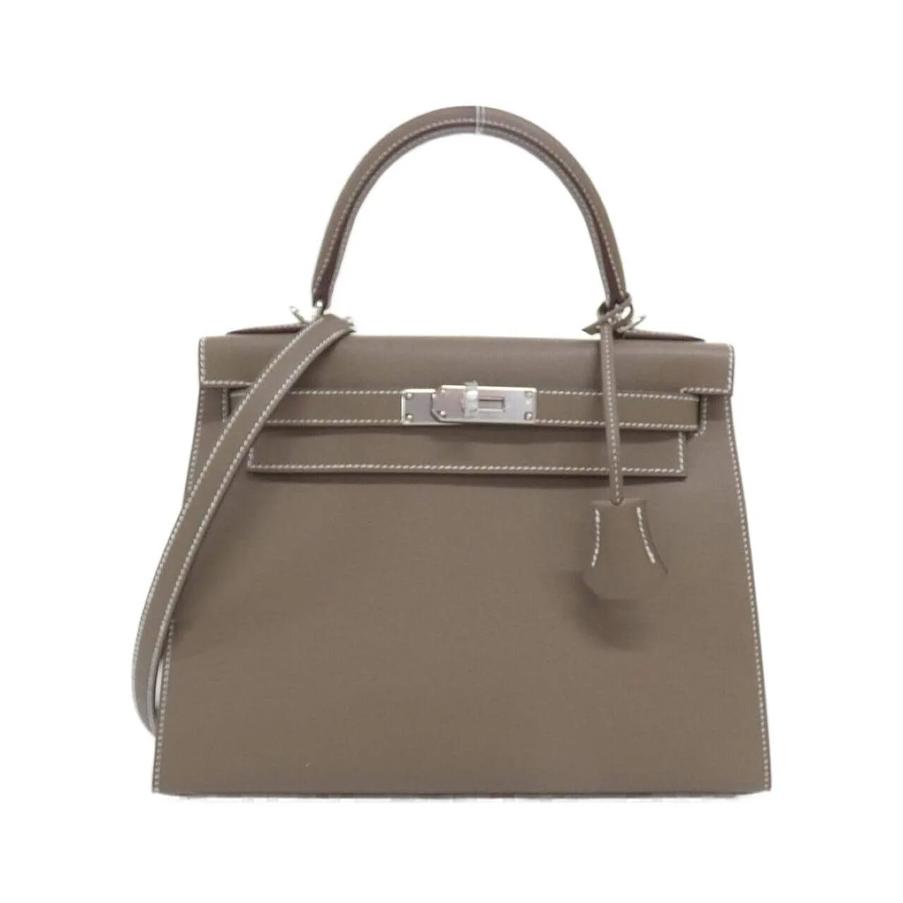 HERMES 042319CK Handbag Epsom