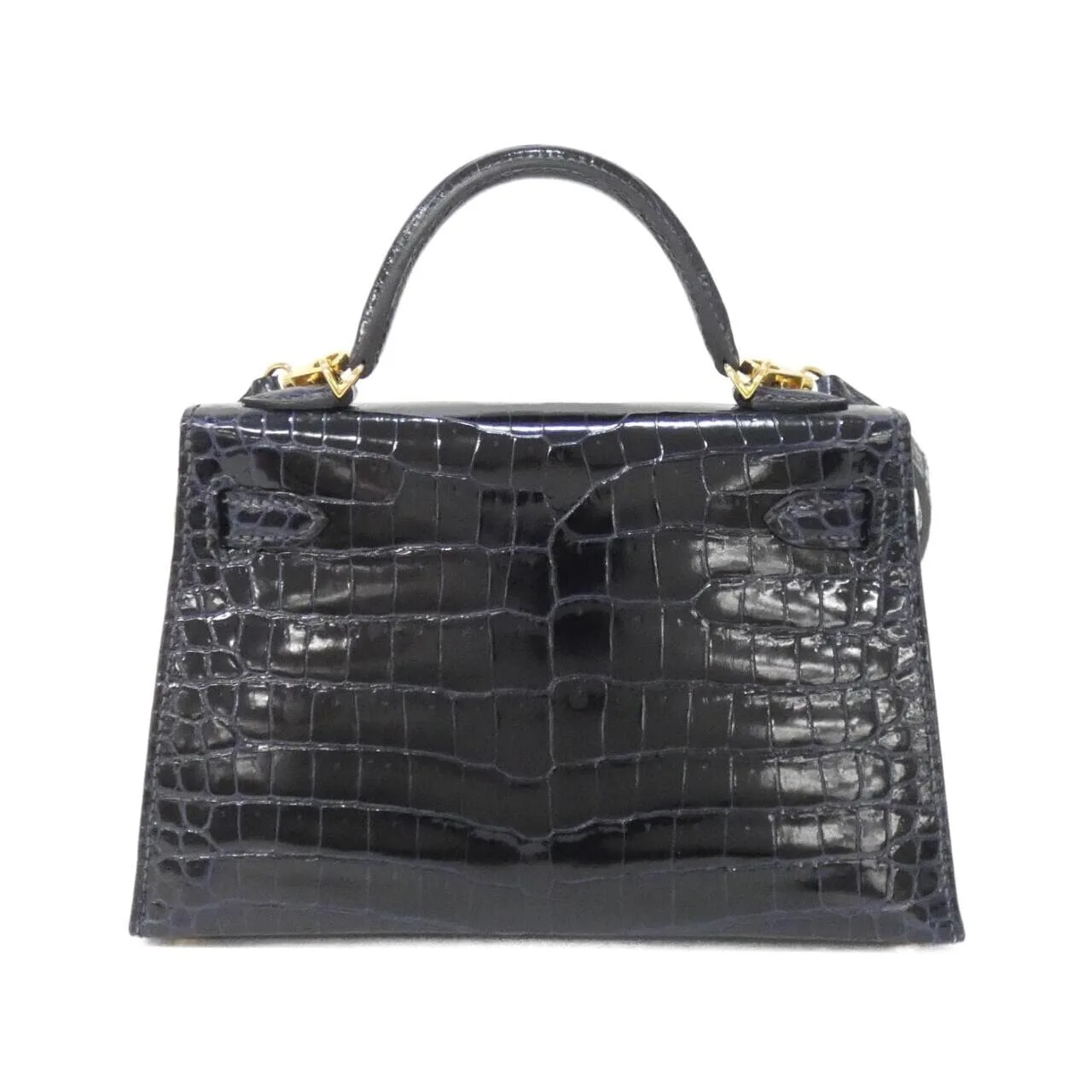 HERMES Kelly 083269CC Handbag Blue Rank A - Thumbnail 2