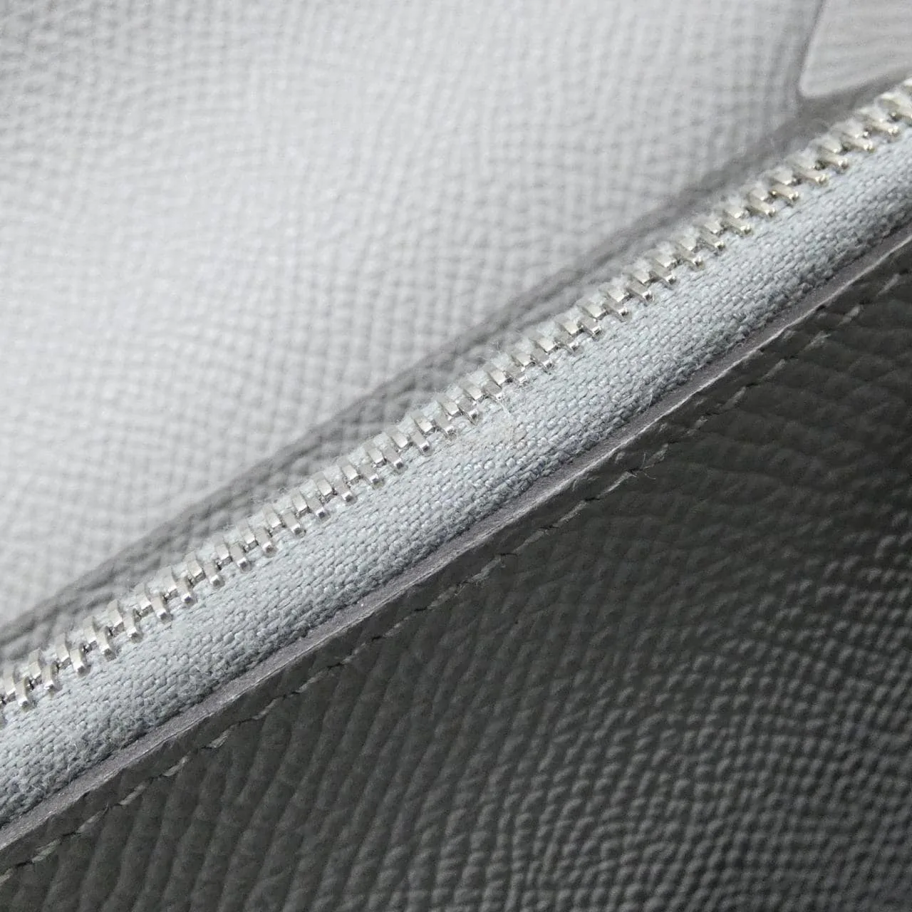 HERMES Kelly 051300CK Wallet Epsom Black Epsom Leather Rank A - Thumbnail 4