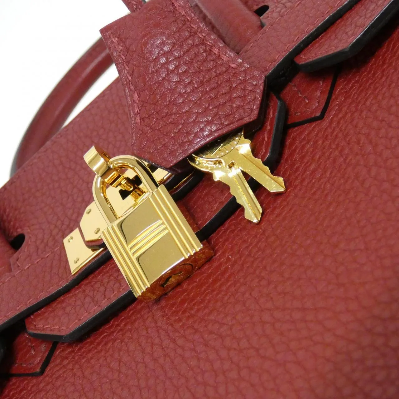 HERMES Birkin 027633CC Handbag Togo 4