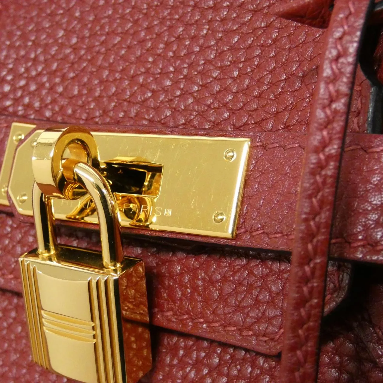 HERMES Birkin 027633CC Handbag Togo 5
