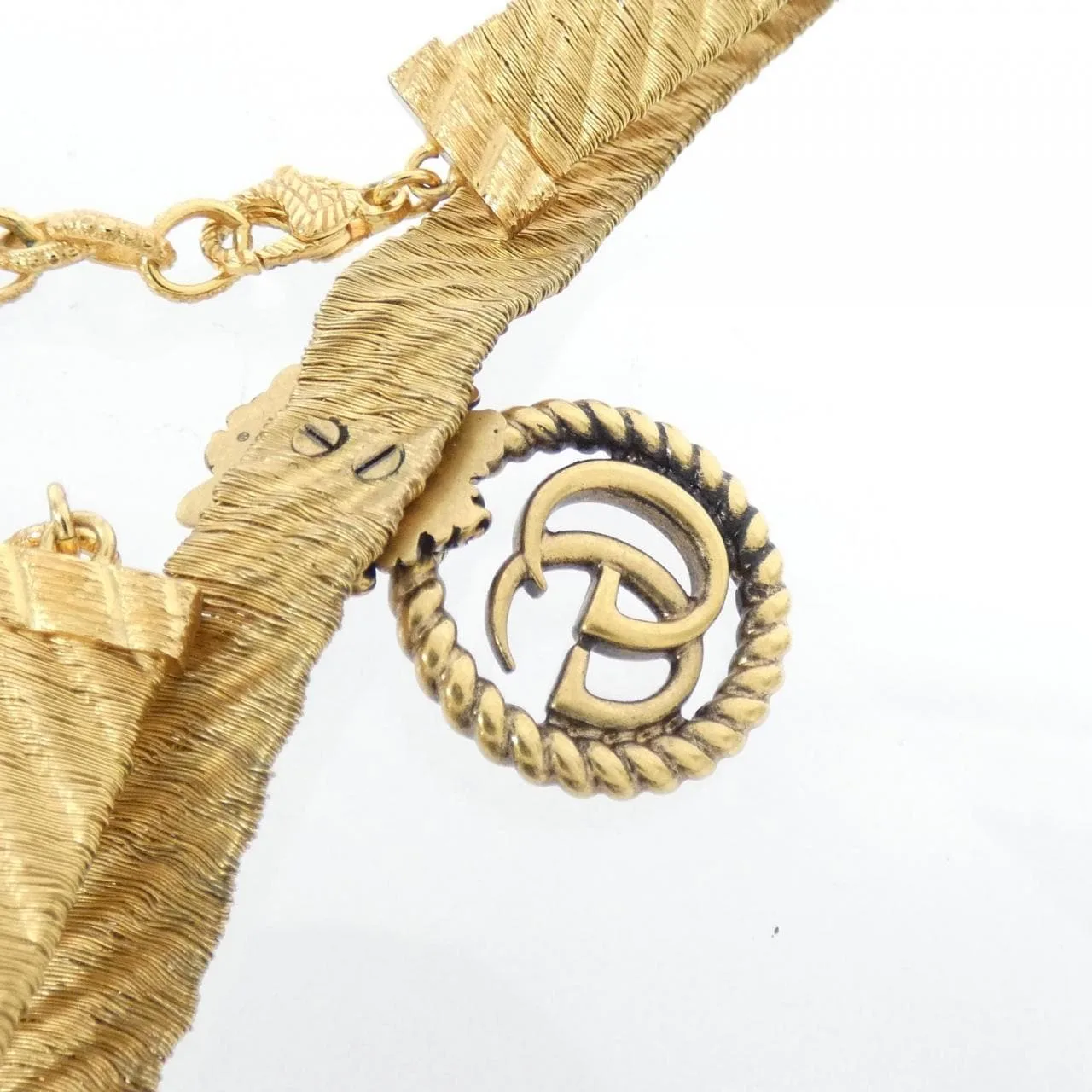 GUCCI 605876 I4600 Accessories 黑色 中古品A - 縮圖 3