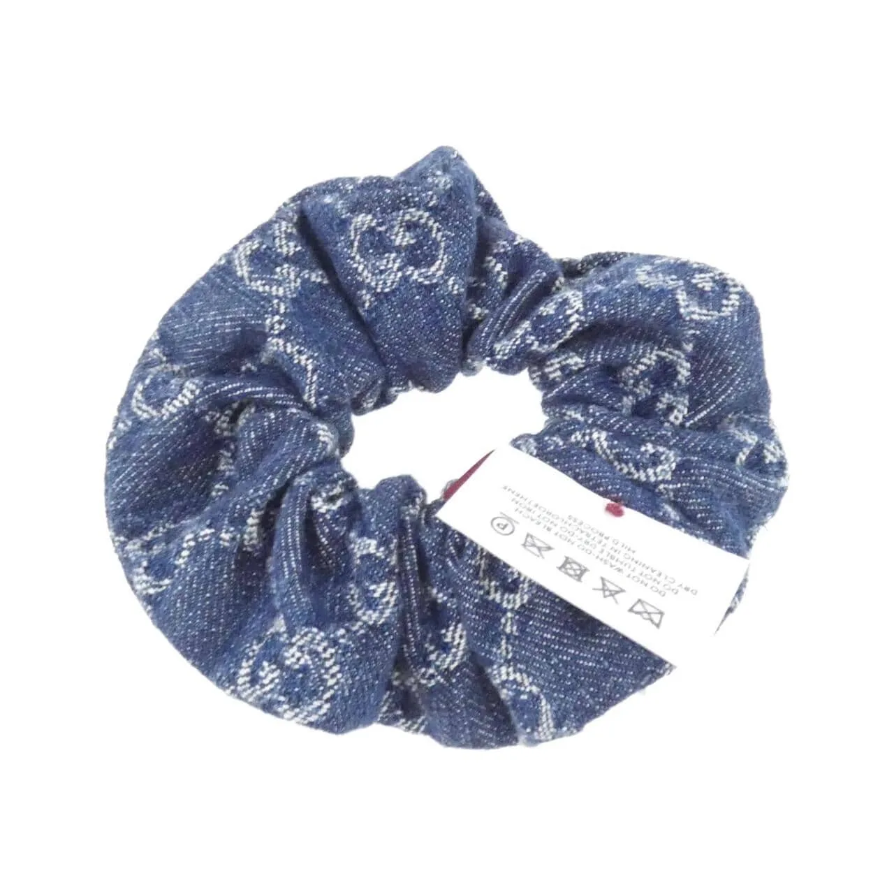 GUCCI 810204 3GAOI Accessories Denim 白色 牛仔布 中古品A - 縮圖 2