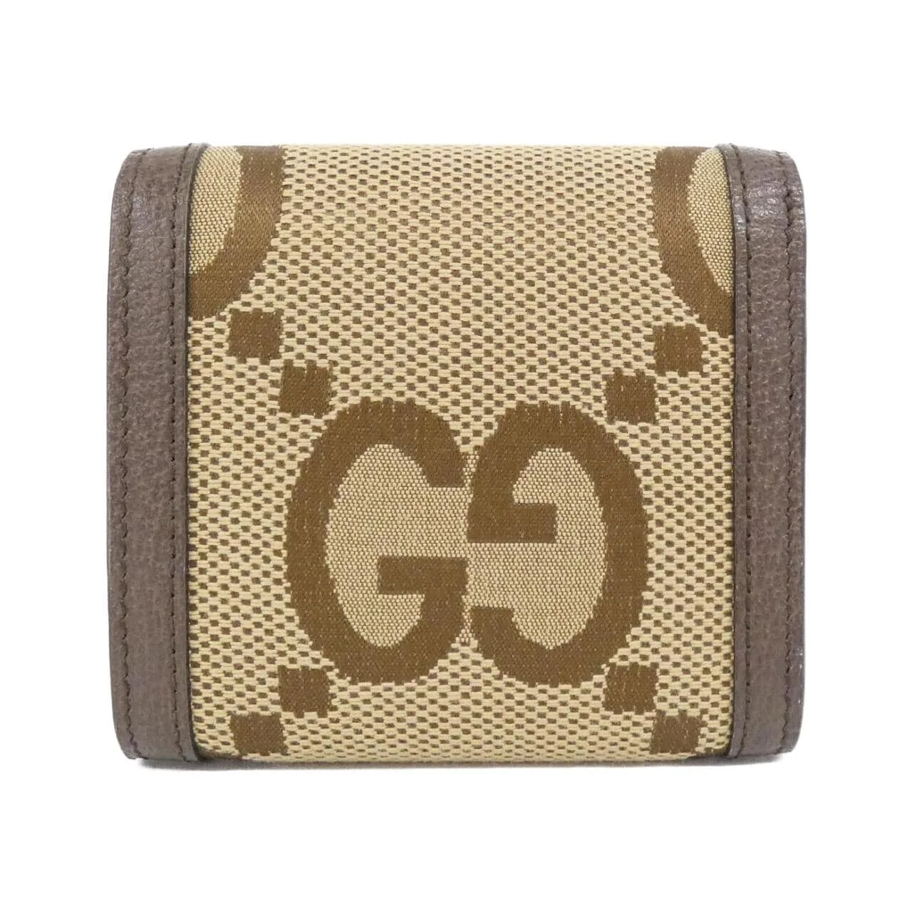 GUCCI 658635 UKMBT Wallet Canvas 棕色 帆布 中古品A - 縮圖 2