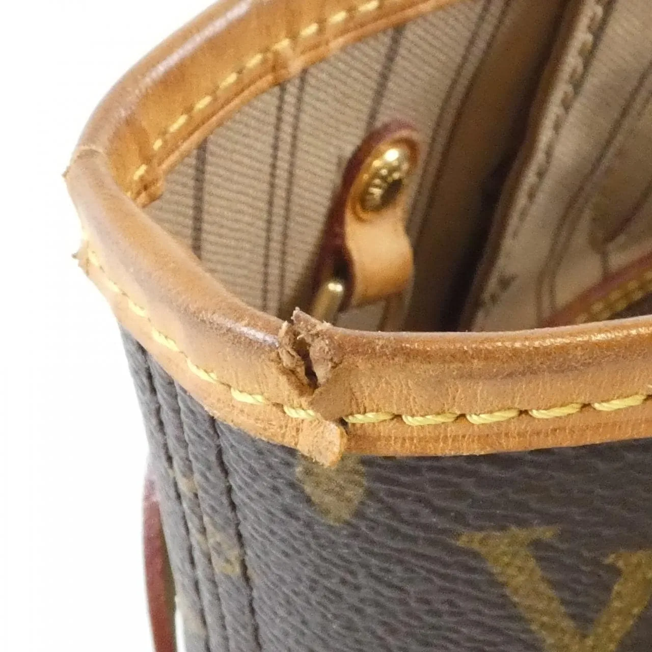 LOUIS VUITTON Neverfull M40155 Tote Monogram 4