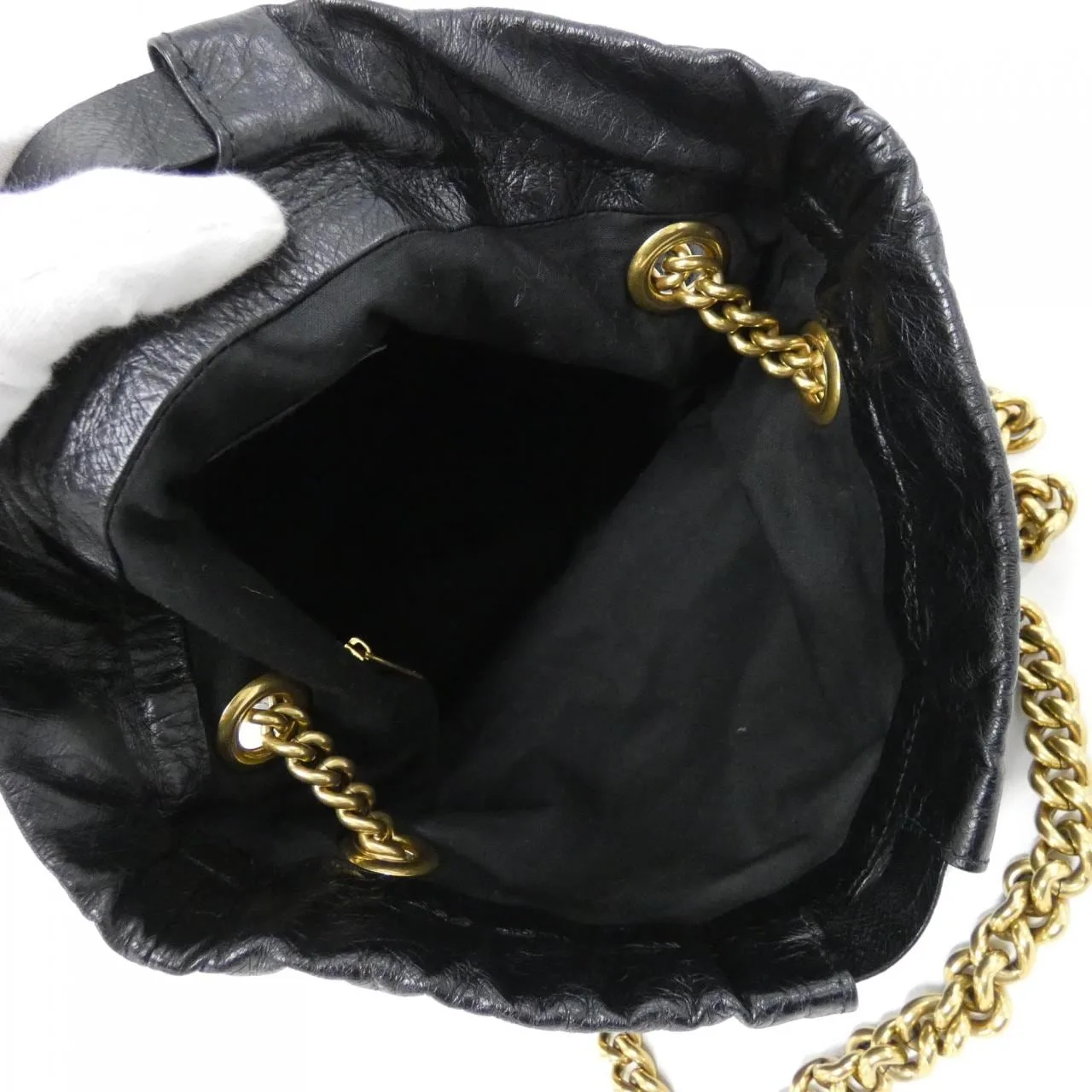 BALENCIAGA 742941 210IT Tote 黑色 中古品A - 縮圖 7