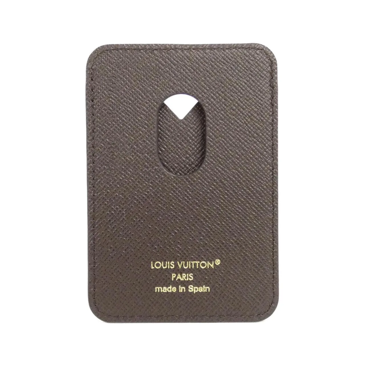 LOUIS VUITTON M26016 Card Case Monogram 黑色 Monogram 中古品A - 縮圖 2
