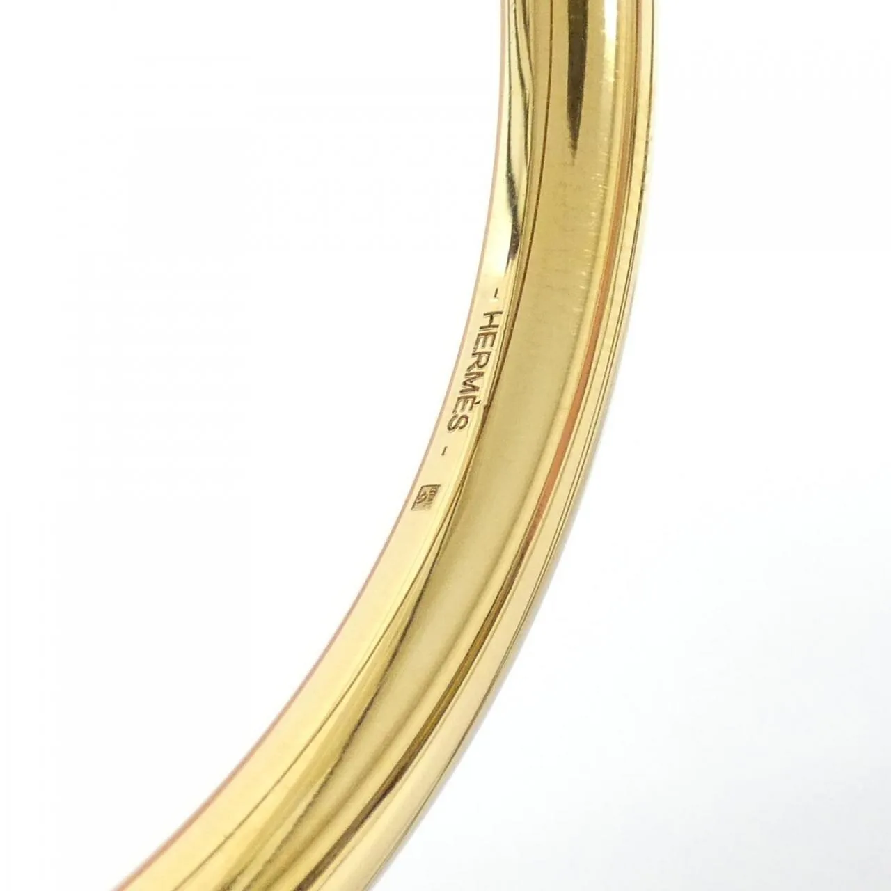 HERMES 072933CC Accessories Swift Gold Swift Leather Rank A - Thumbnail 4