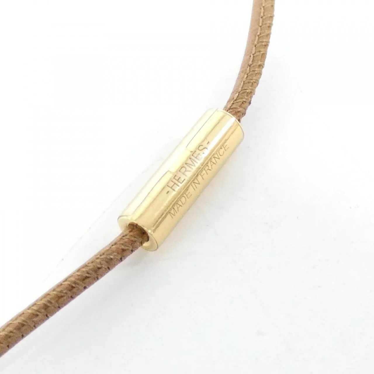 HERMES 072933CC Accessories Swift Gold Swift Leather Rank A - Thumbnail 5