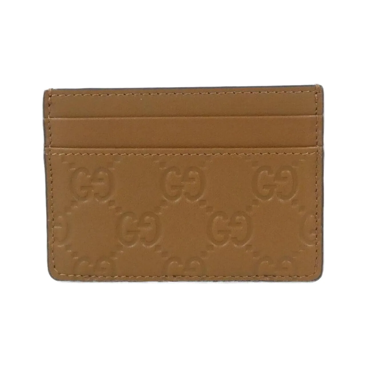GUCCI 847204 Card Case Leather