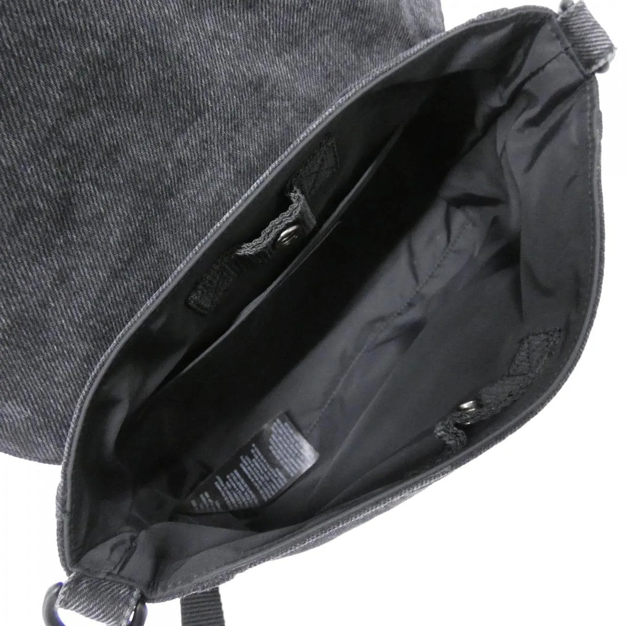 BALENCIAGA 656106 Shoulder Denim 黑色 牛仔布 中古品A - 縮圖 9