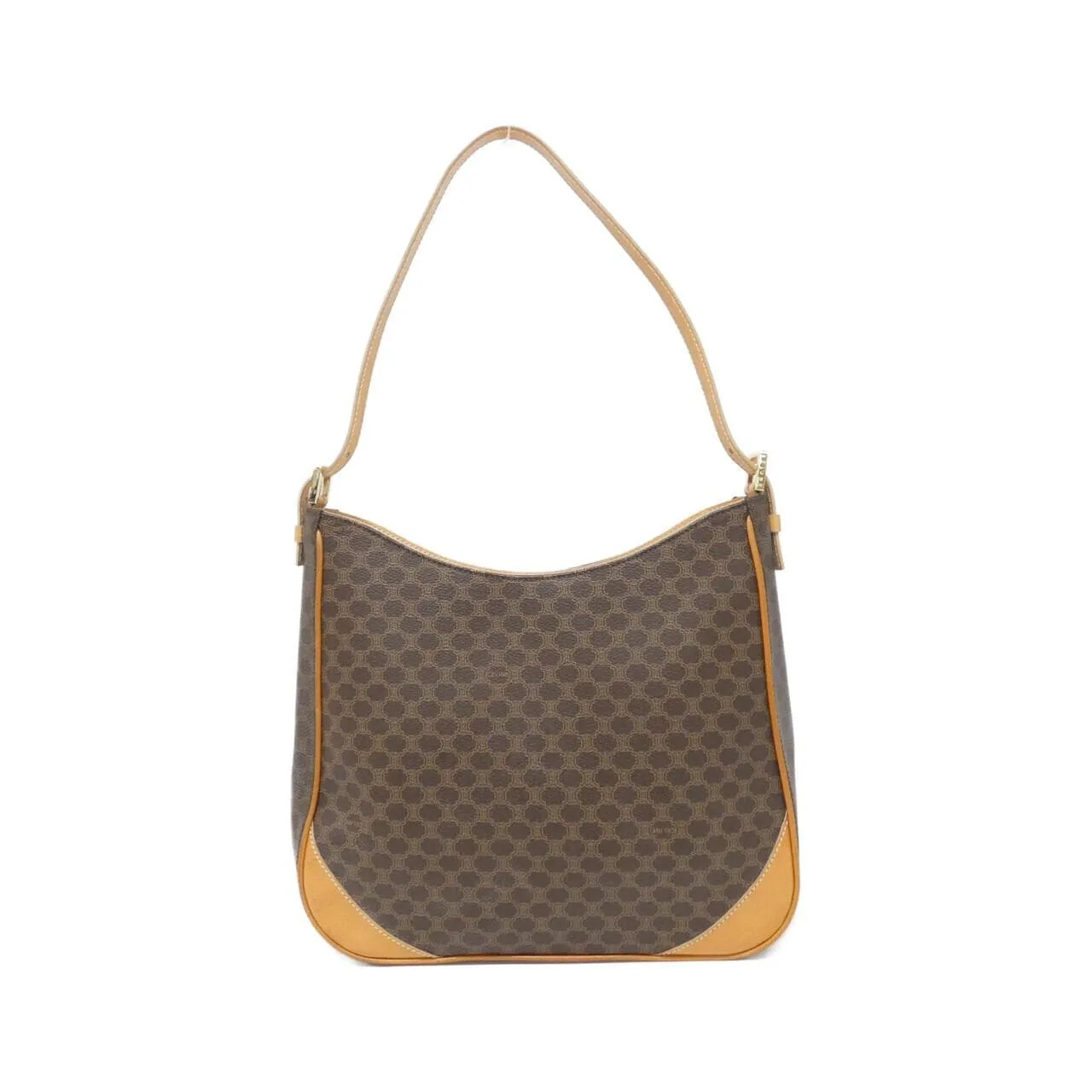 CELINE Shoulder Canvas Brown