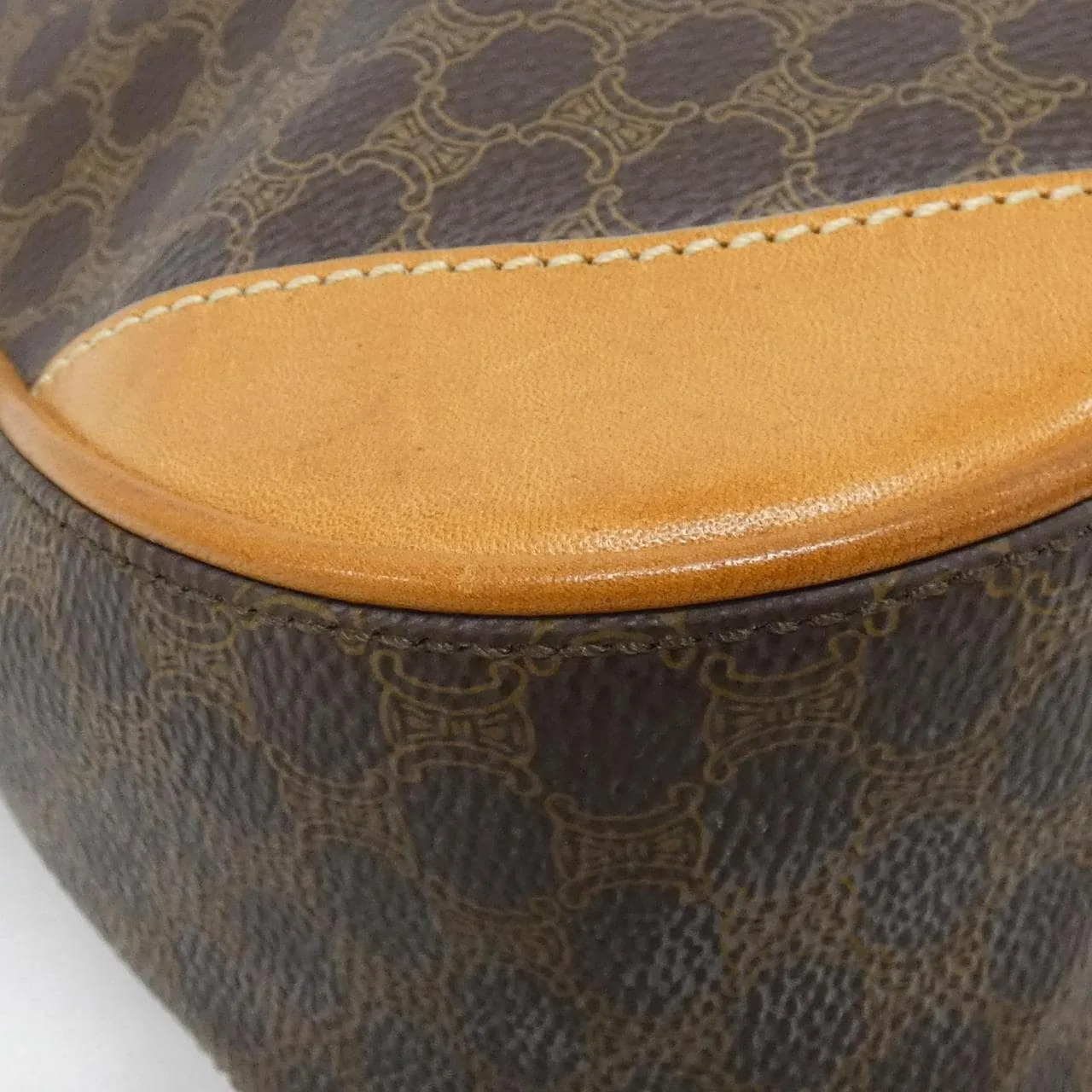CELINE Shoulder Canvas Brown Canvas Rank A - Thumbnail 2