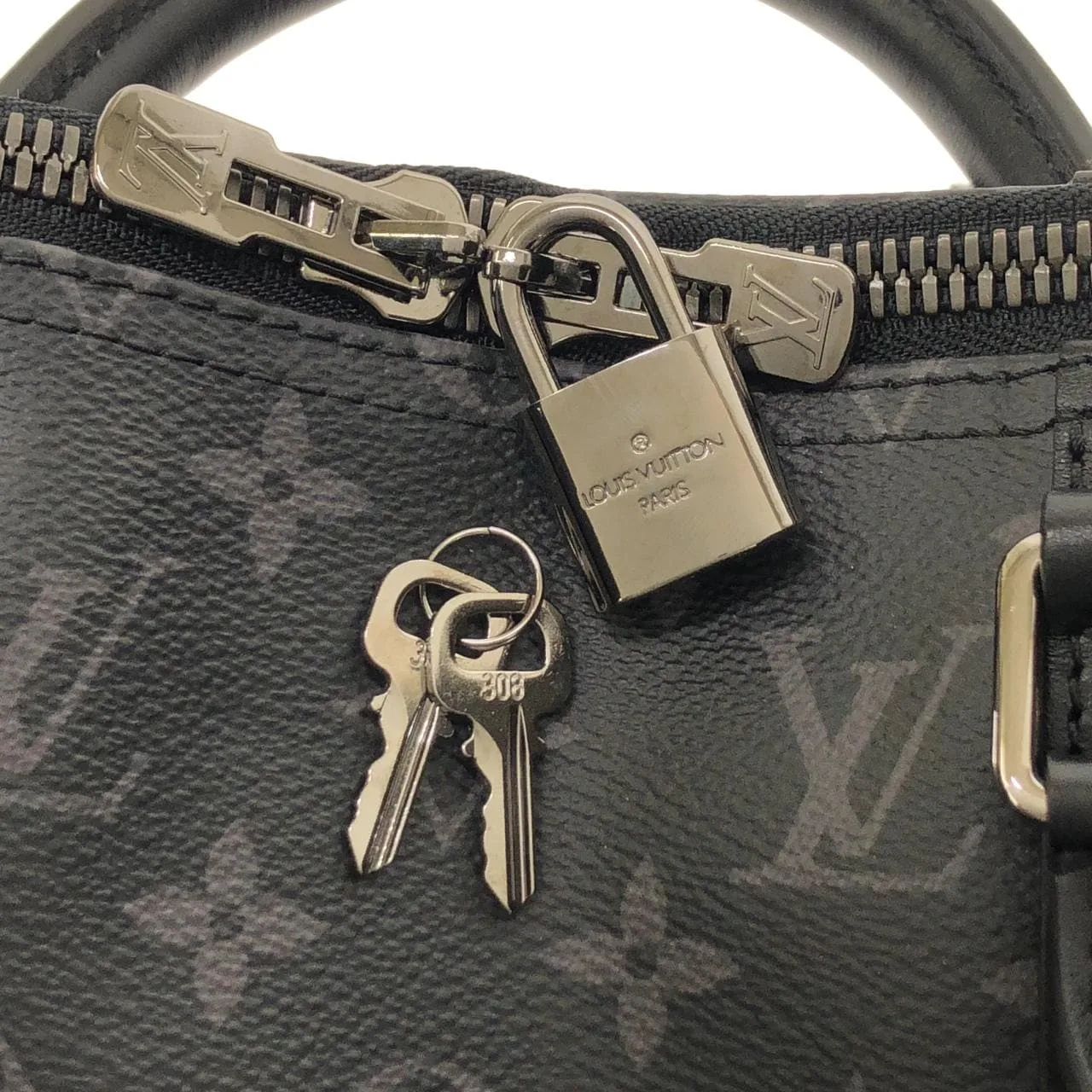 LOUIS VUITTON Eclipse M45392 波士頓包 Monogram 3
