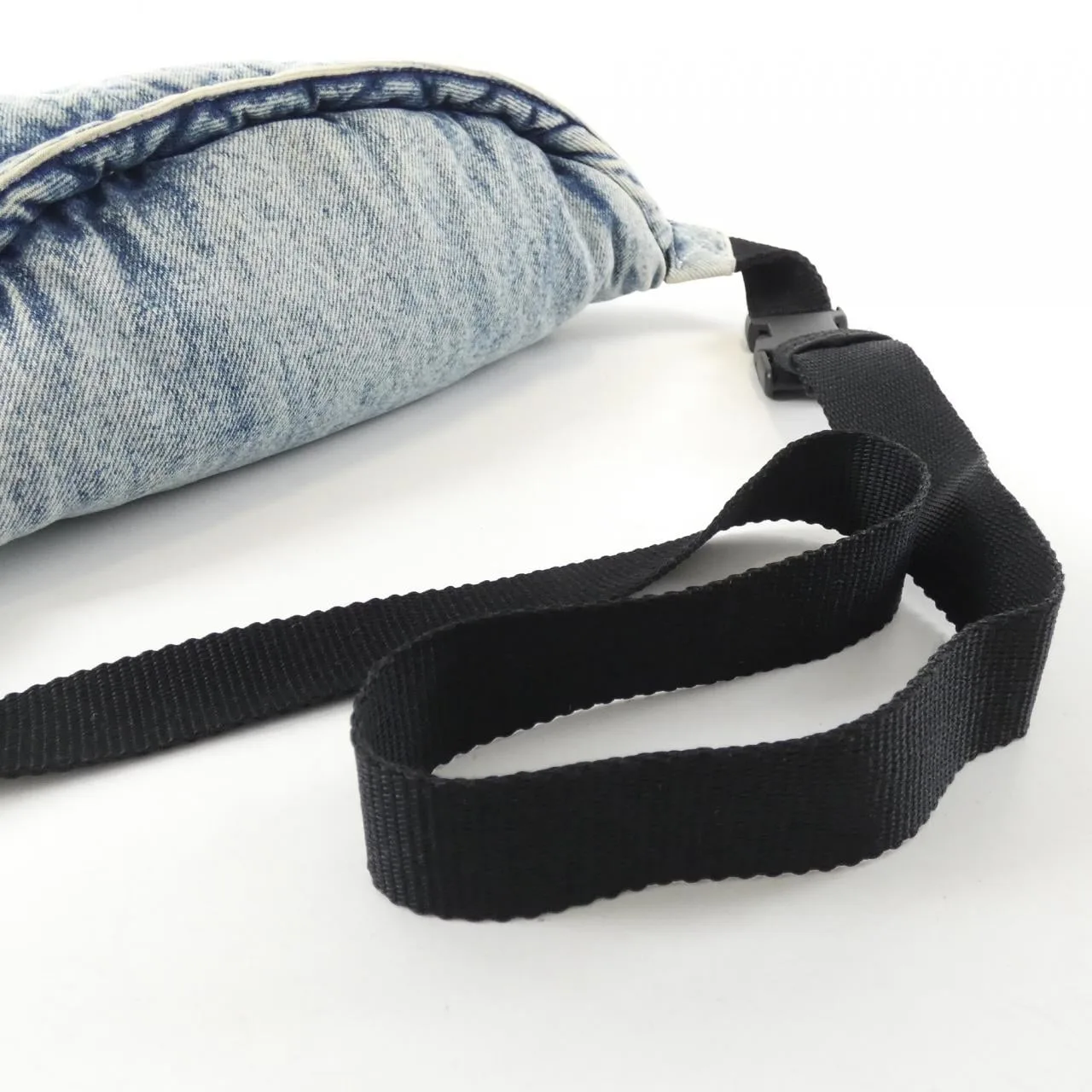 BALENCIAGA 755803 2AAHB Belt Denim Blue Denim Rank B - Thumbnail 6
