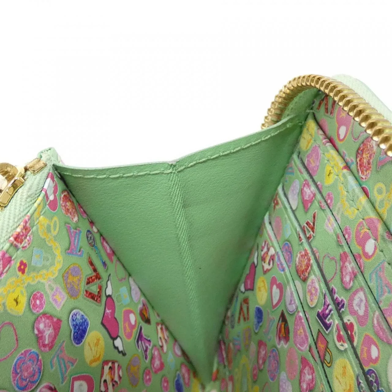 LOUIS VUITTON M82065 Wallet Vernis Black Vernis Rank A - Thumbnail 7