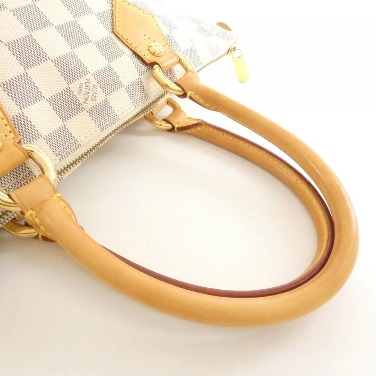 LOUIS VUITTON N51186 Handbag Damier 黑色 Damier 中古品B - 縮圖 5