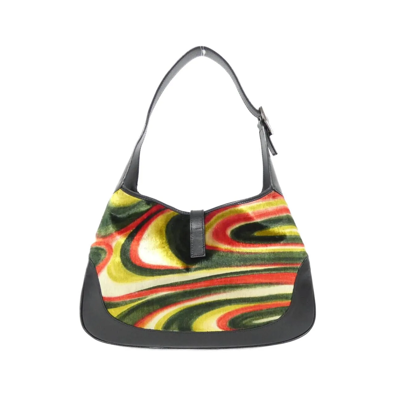 GUCCI 001 3306 肩背包 皮革 黑色 皮革 中古品A - 縮圖 2