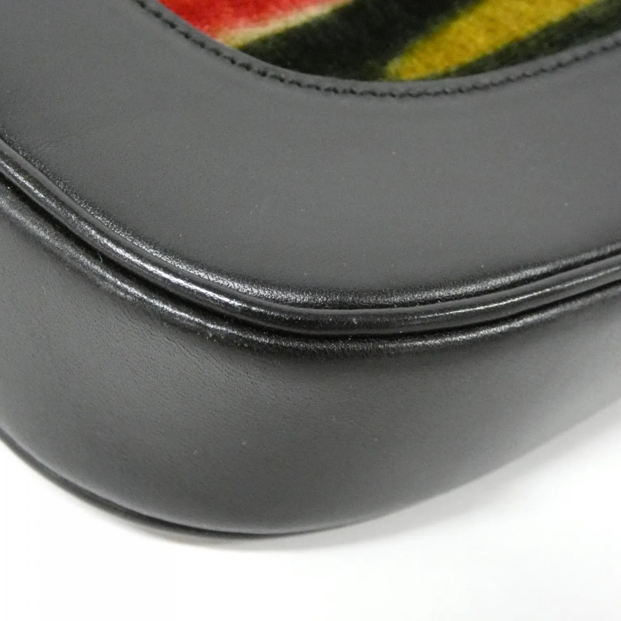 GUCCI 001 3306 肩背包 皮革 黑色 皮革 中古品A - 縮圖 3