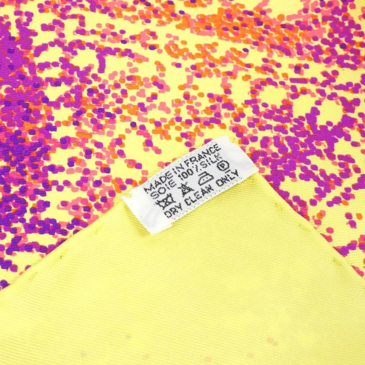 HERMES Scarf Black Rank A - Thumbnail 4