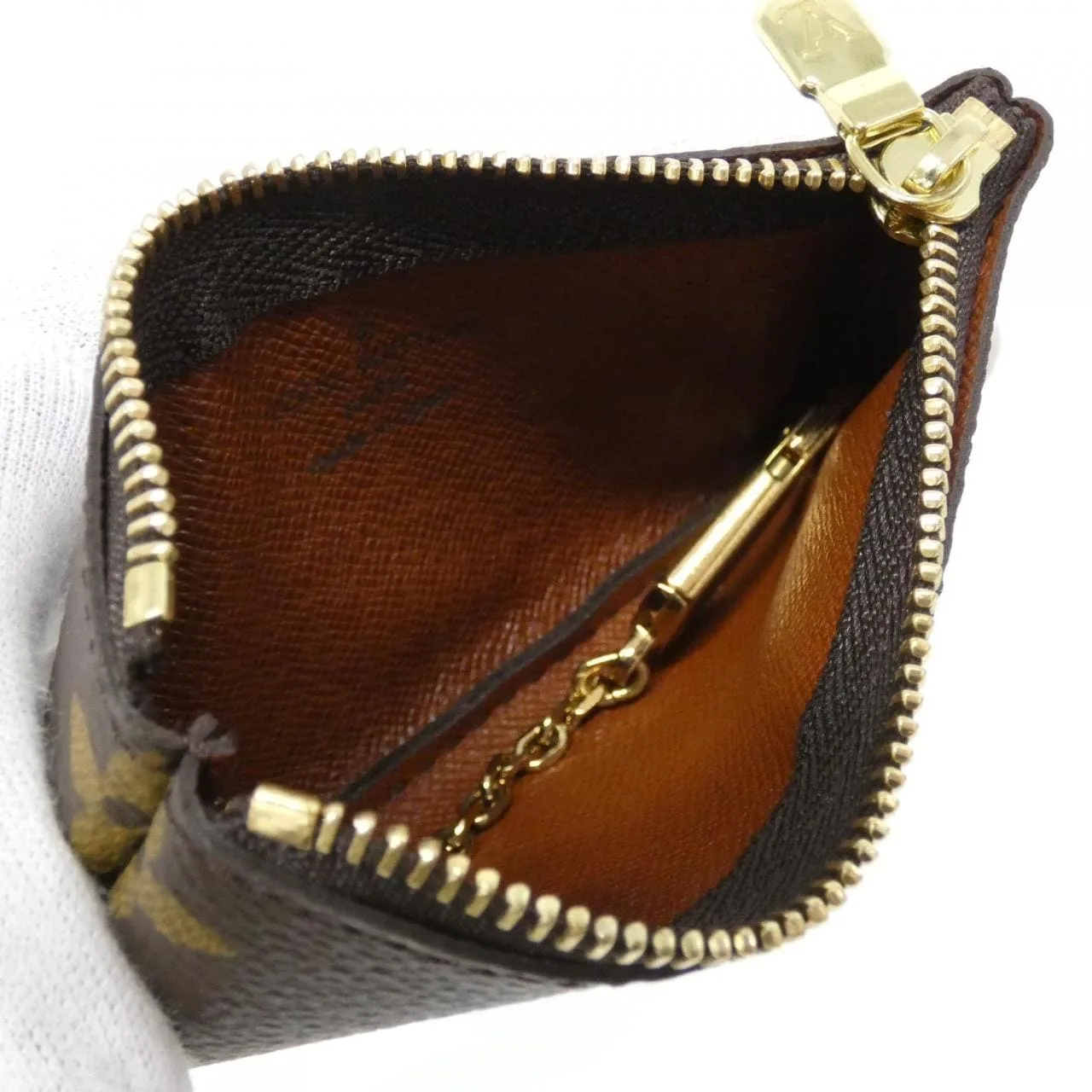 LOUIS VUITTON Pochette M62650 Coin Case Monogram 3
