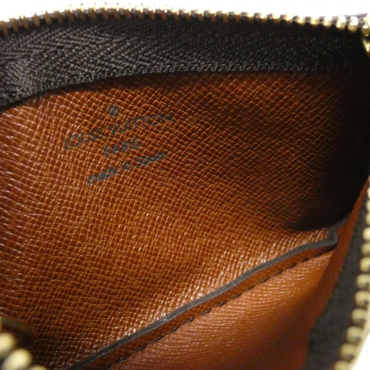 LOUIS VUITTON Pochette M62650 Coin Case Monogram 4