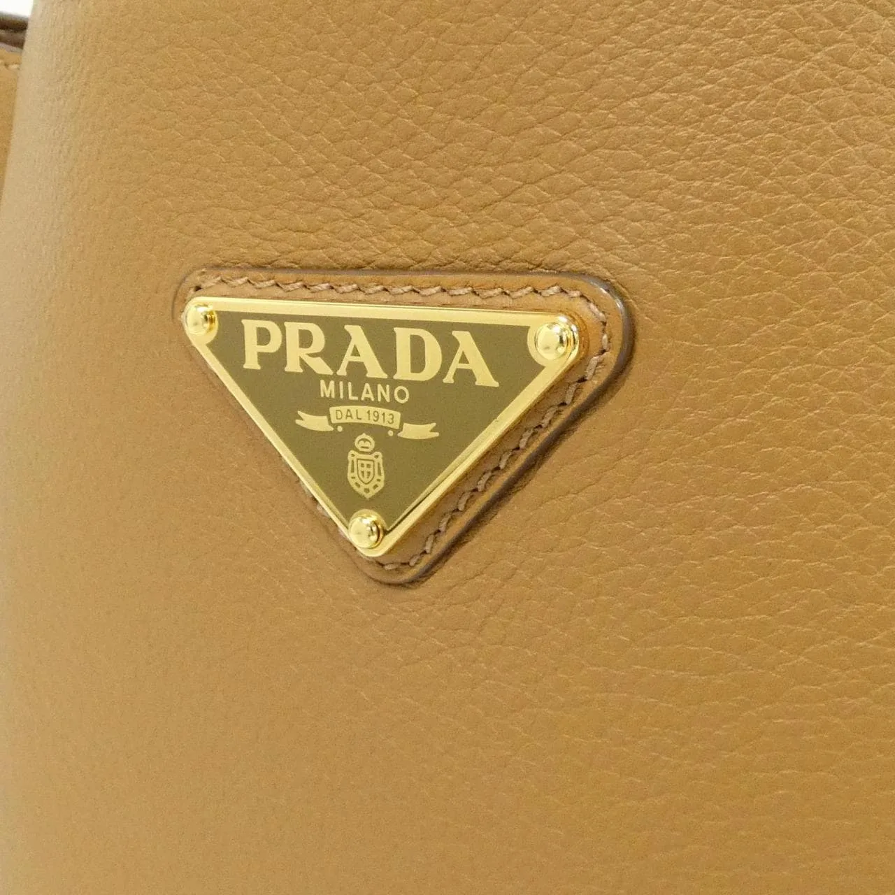 PRADA 1BG335 Handbag 黑色 中古品A - 縮圖 4