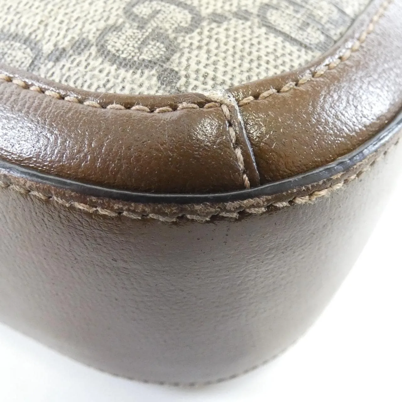 GUCCI Horsebit 1955 658574 HUHHG 肩背包 帆布 黑色 帆布 中古品B - 縮圖 3