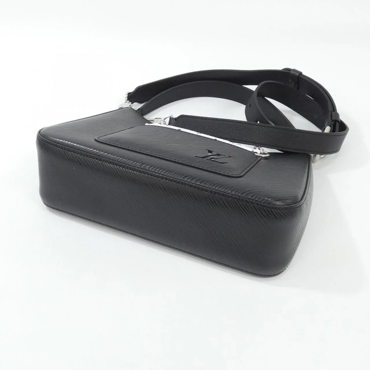 LOUIS VUITTON M80689 Shoulder Epi 黑色 Epi 中古品A - 縮圖 3