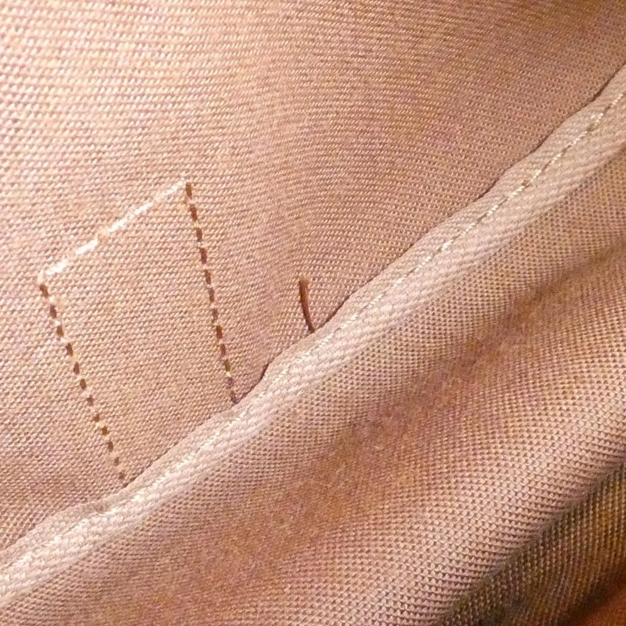 LOUIS VUITTON Saumur M42254 Shoulder Monogram 黑色 Monogram 中古品B - 縮圖 10