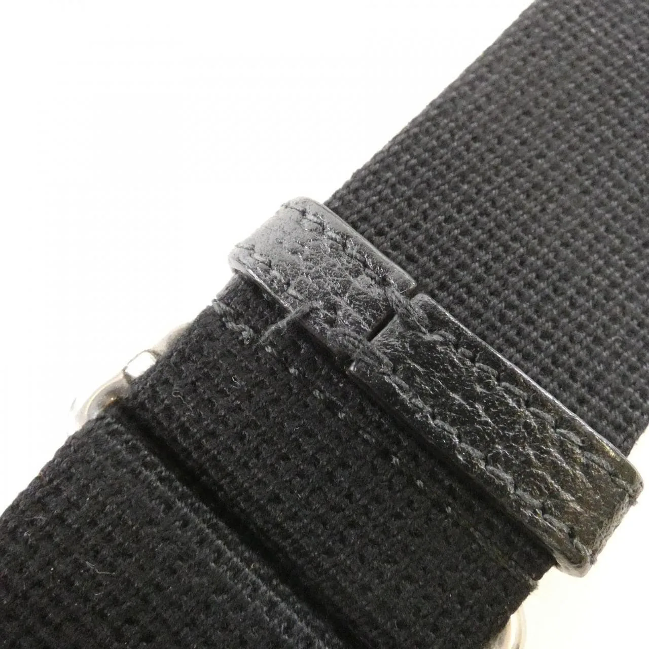GUCCI 696075 FABRP 肩背包 帆布 黑色 帆布 中古品B - 縮圖 7