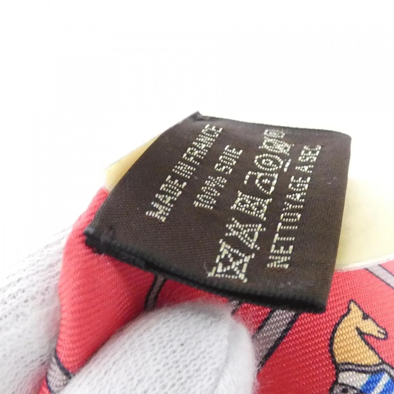 HERMES 061356S Scarf Camel Unused - Thumbnail 4