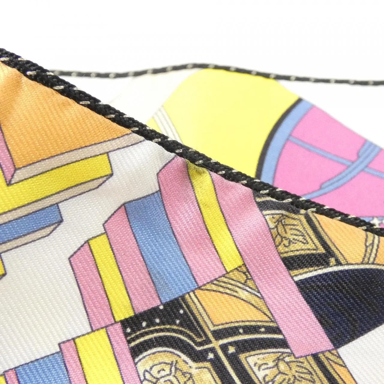 HERMES 853932S Scarf Black Rank A - Thumbnail 4