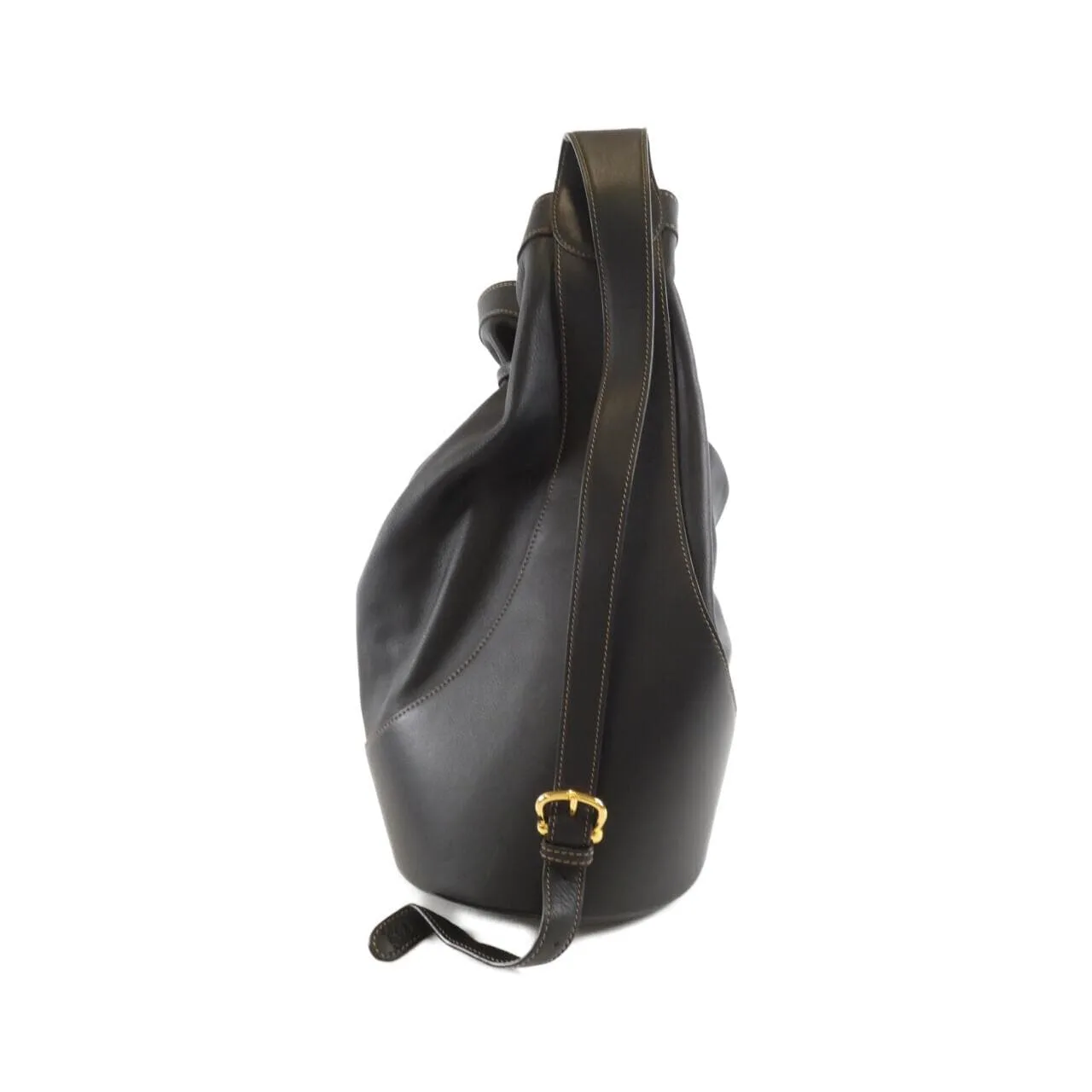 LOEWE Shoulder Leather Black Leather Rank B - Thumbnail 2