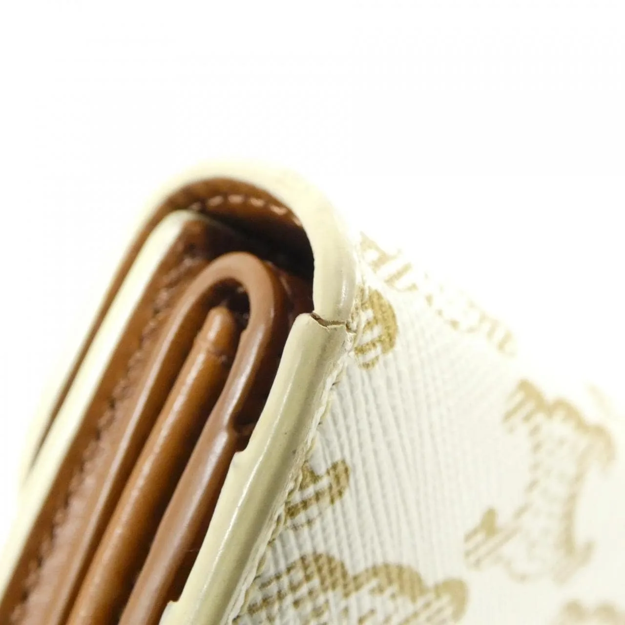 CELINE 10D782CQH Wallet Canvas 黑色 帆布 中古品A - 縮圖 3